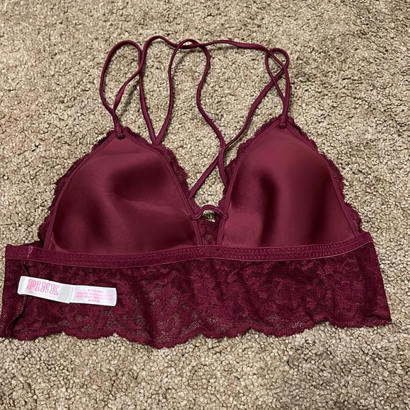 Victoria’s Secret PINK Lightly Lined Lace Bralette - Picture 7 of 8
